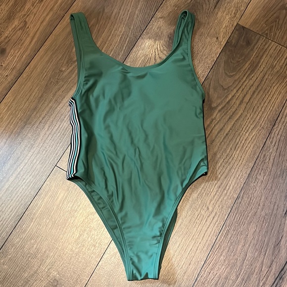 Xhilaration one piece cheeky swim suit - Picture 2 of 5